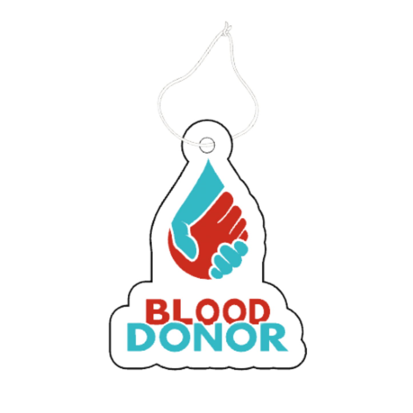 Blood Donor Car Air Freshener