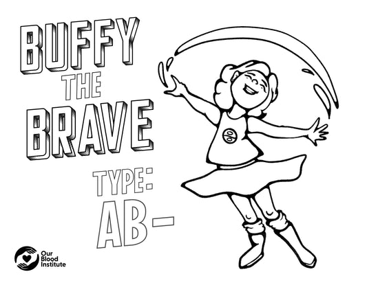 AB- Hero Coloring Sheet