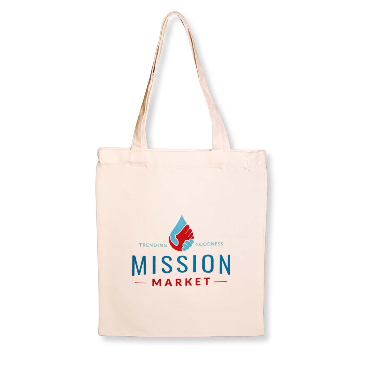 Mission Market Blood Donor Canvas Tote Bag