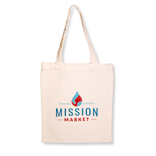 Mission Market Blood Donor Canvas Tote Bag