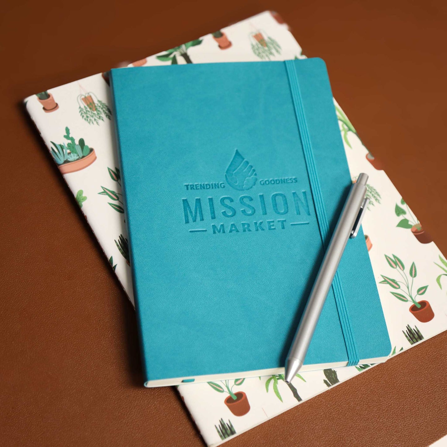 Mission Market Debossed Notebook