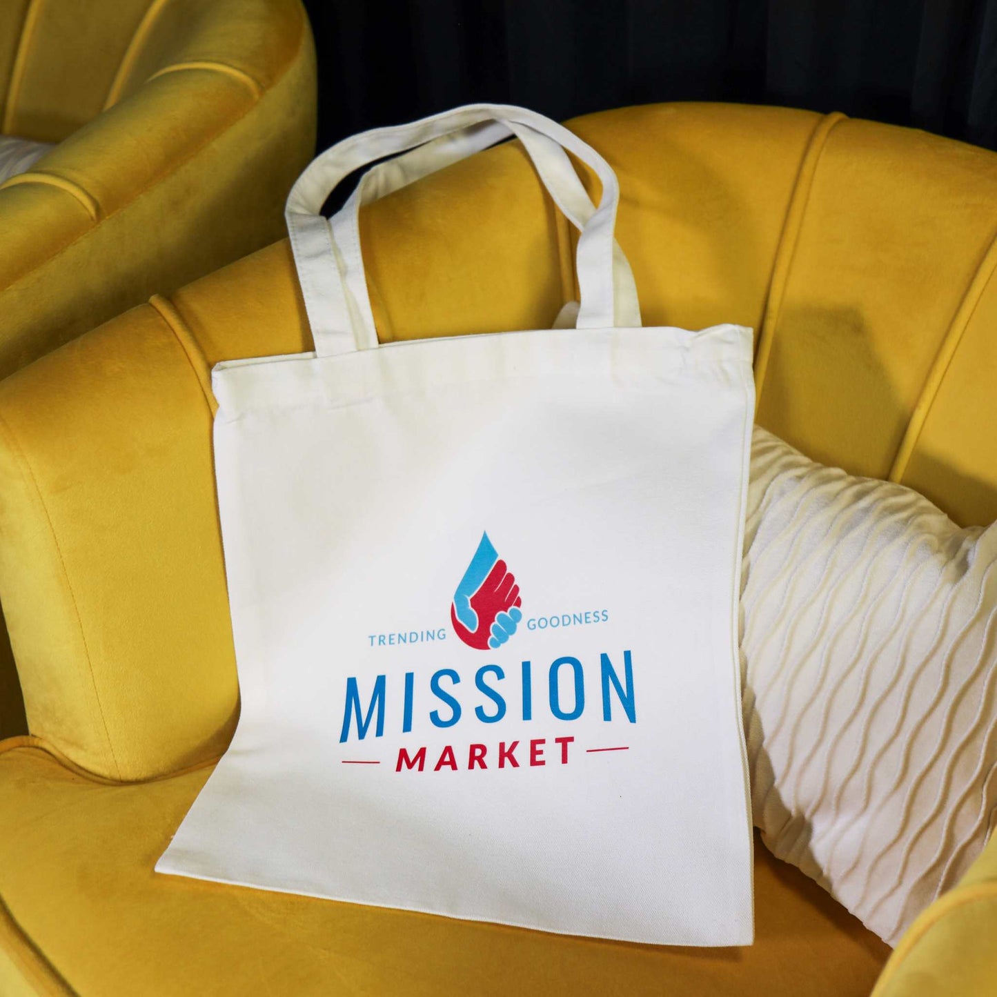 Mission Market Blood Donor Canvas Tote Bag