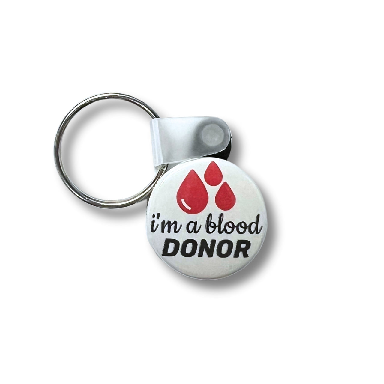 blood donor keychain 