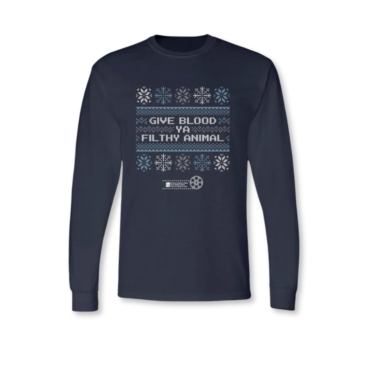 give blood christmas t-shirt